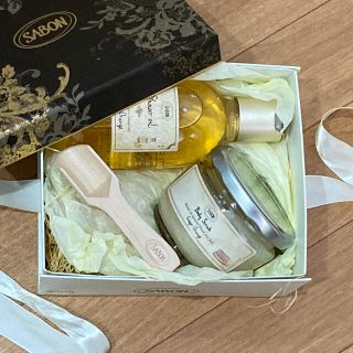 サボン(SABON)の売約済み　サボン　ボディースクラブ/シャワーオイル　ジンジャー・オレンジ(バスグッズ)