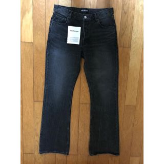 バレンシアガ(Balenciaga)の【新品】Balenciaga ブーツカット 31 ブラック(デニム/ジーンズ)