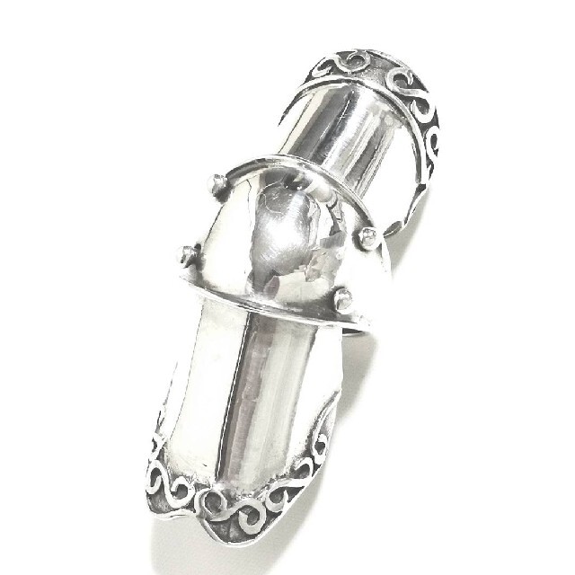 最高品質の フローラル アーマー シルバー925 シルバーリング アクセ silver925 - リング 最高品質の フローラル アーマー シルバー925 シルバーリング アクセ silver925 - リング