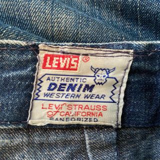 Levi's - Levi's 50〜60's ショートホーン ランチパンツ talonの通販
