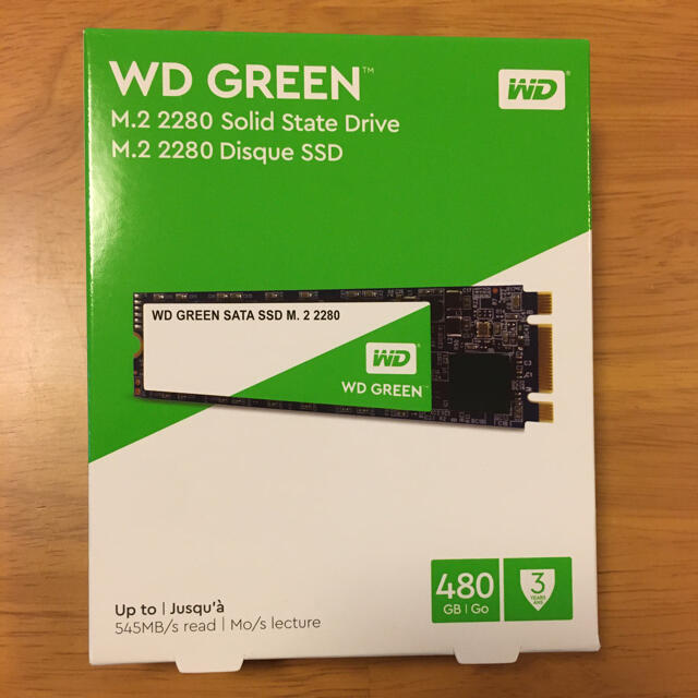 WD M.2 SSD 480GB 1