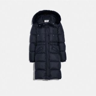 COACH - 新品⭐︎コーチ coach ロングダウンジャケットコート ネイビー