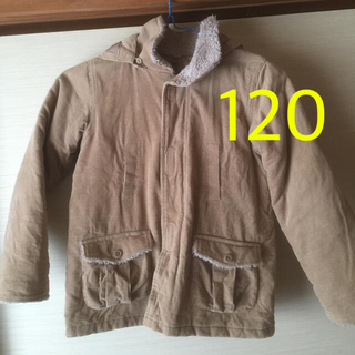 ムジルシリョウヒン(MUJI (無印良品))のキッズ  ジャケットコート 120 美品❗️(コート)