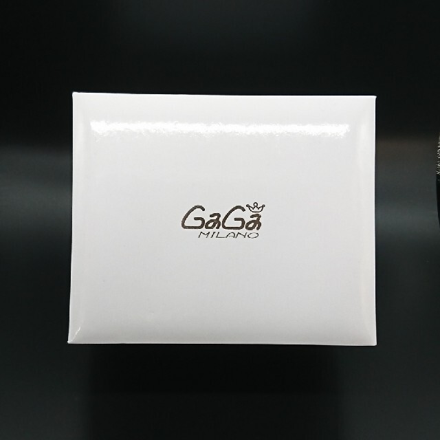 GaGa MILANO(ガガミラノ)のGaGaMILANOオリジナルBOX WT メンズの時計(腕時計(アナログ))の商品写真