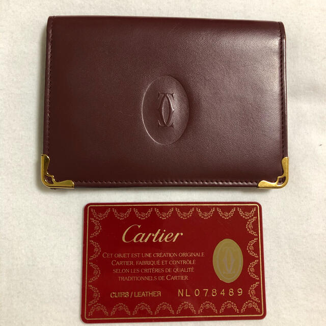 カルティエ 名刺入れ 定期入れとしても - 名刺入れ/定期入れ