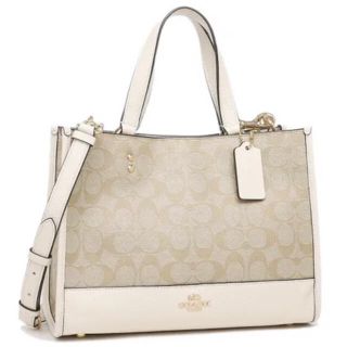 2023最新のスタイルバッグCOACH - コーチ1955 IMDQCデンプシーキャリーオールインシグネチャー