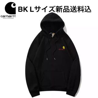 カーハート(carhartt)のカーハート carharttプルオーバー パーカー　BK Lサイズ(パーカー)