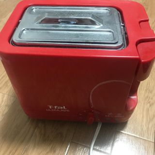 ティファール(T-fal)の《値下げ》ティファールポップアップトースターULTRA miniソリッドレッド(調理機器)