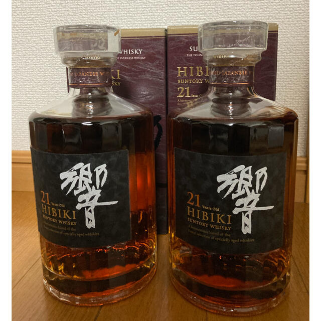 サントリー ウイスキー 響21年 700ml×2本 - 酒