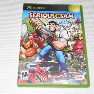 エックスボックス(Xbox)のxbox★SERIOUS SAM 海外版 管理番号2★箱付・説明書付・ソフト付★(家庭用ゲームソフト)