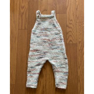 ザラキッズ(ZARA KIDS)の【送料込/新品・未使用】ZARA ニット ロンパース 80cm(ロンパース)