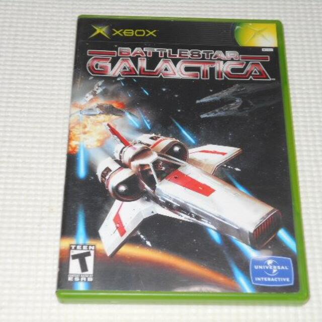 Xbox(エックスボックス)のxbox★BATTLESTAR GALACTICA 海外版★箱付・説明書付・ エンタメ/ホビーのゲームソフト/ゲーム機本体(家庭用ゲームソフト)の商品写真