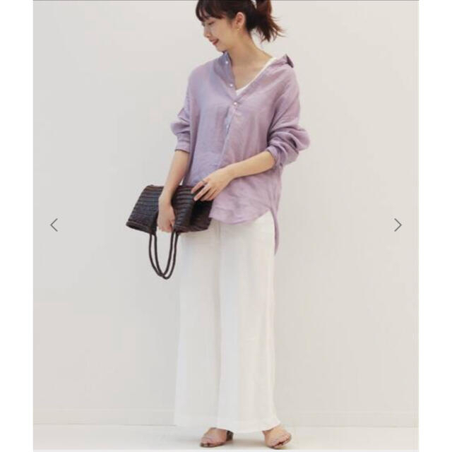 Plage - 【新品】plage Ramie Bigシャツの通販 by まみあ's shop
