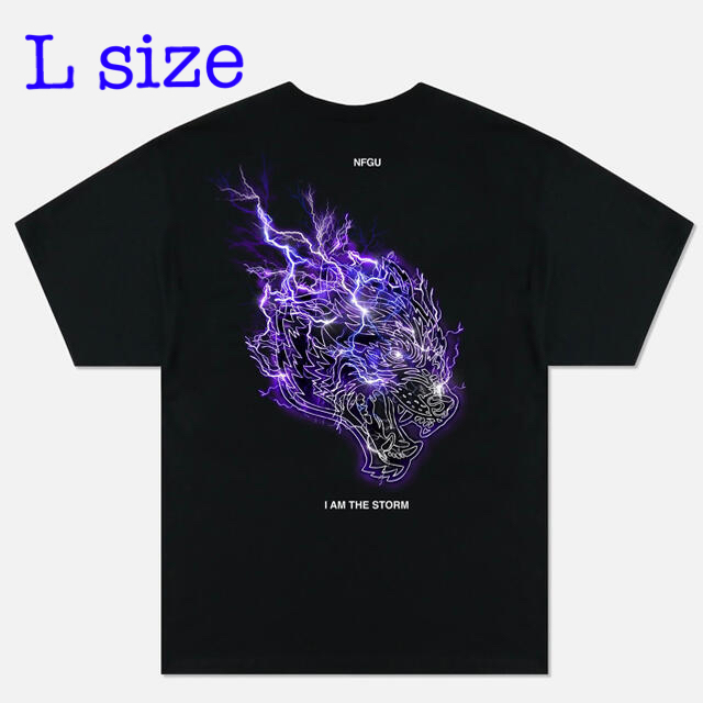 【DarcSport】I am the storm Tシャツ［L］Black新品スクリーンプリント