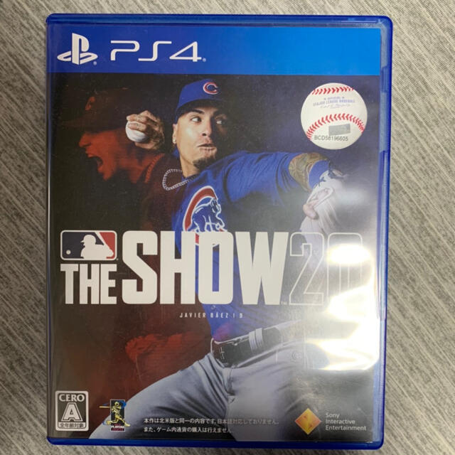 MLB The Show 20（英語版） PS4 エンタメ/ホビーのゲームソフト/ゲーム機本体(家庭用ゲームソフト)の商品写真