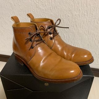 ショセ(chausser)の★値下げ★ ショセ ナチュラルコードバン チャッカ C-712 Chausser(ブーツ)