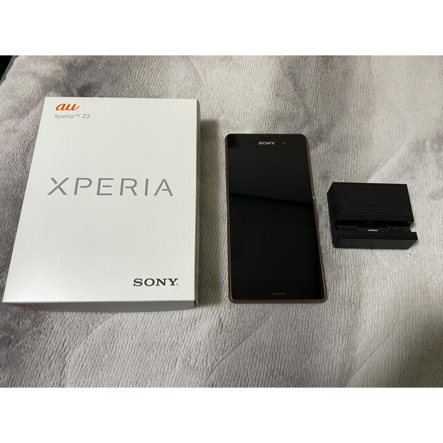 au(エーユー)のXperiaZ3 ジャンク品 au スマホ/家電/カメラのスマートフォン/携帯電話(スマートフォン本体)の商品写真