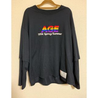 ジエダ(Jieda)のDAIRIKU×ageFactory レイヤードT  1/18まで値下げ中(Tシャツ/カットソー(七分/長袖))