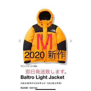 ザノースフェイス(THE NORTH FACE)のサミットゴールド　バルトロ　新品(ダウンジャケット)