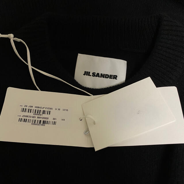 JIL SANDER - JIL SANDER ニット セーター ブラック 44 S Mの JIL SANDER - JIL SANDER ニット セーター ブラック 44 S Mの