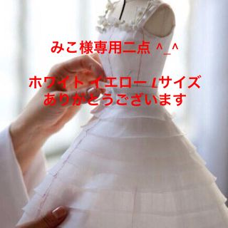 sale ＊レース押し花ドレスミニワンピ(その他ドレス)