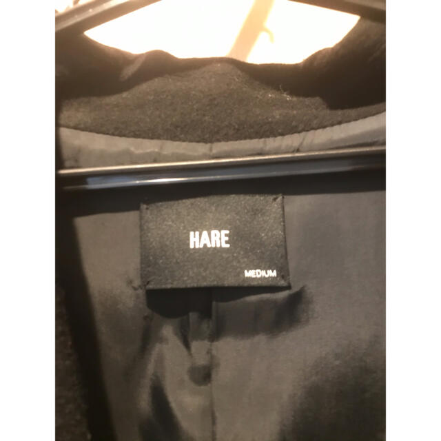 HARE(ハレ)のHARE ウールオーバーコート M メンズのジャケット/アウター(チェスターコート)の商品写真