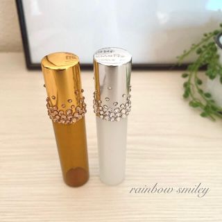 スワロフスキー(SWAROVSKI)の【スワロフスキーデコ】アルコール対応スプレーボトル10ml  安心のガラス製(ボトル・ケース・携帯小物)