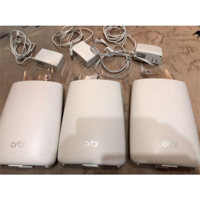 NETGEAR Orbi RBK50 3台セット (メッシュWi-Fi)