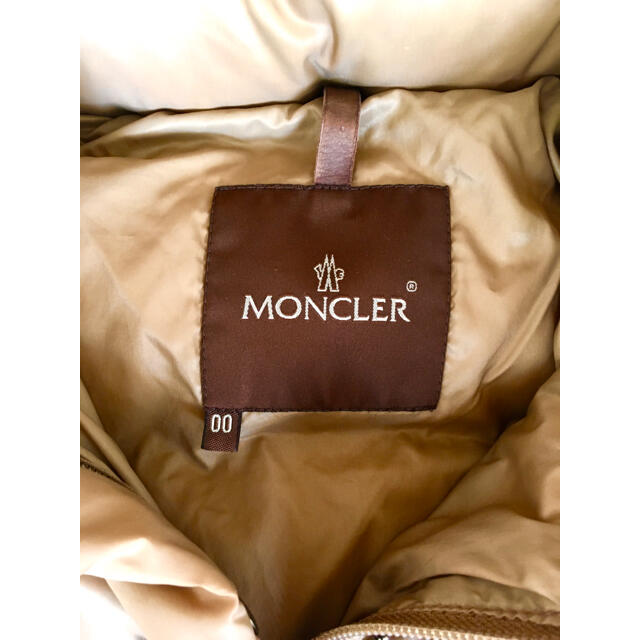 モンクレール  MONCLER バレンティーヌ キャメル　ベージュ　茶タグ　00