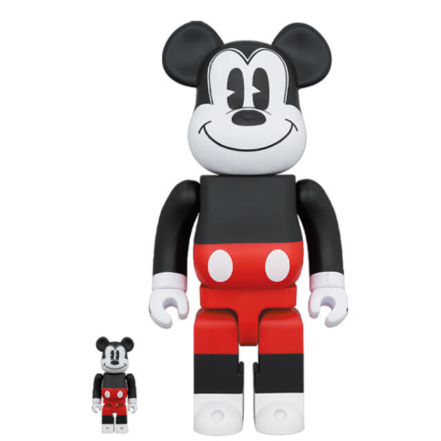 BE@RBRICK MICKEY MOUSE (R&W 2020 Ver.)