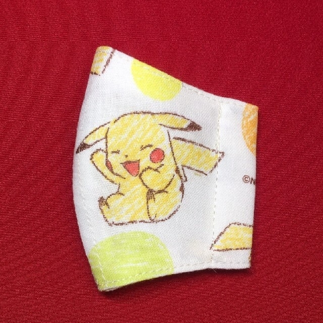 ポケモン(ポケモン)のハンドメイド　子供用小さめ　インナーマスク　ポケモン ハンドメイドのハンドメイド その他(その他)の商品写真