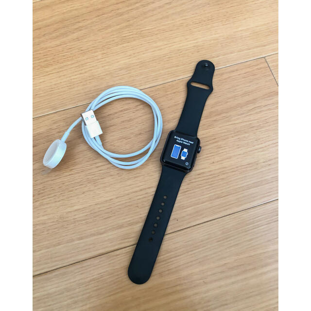 Apple Watch(アップルウォッチ)のたいすけ様専用★ Apple Watch Series 3 ★スペースグレイ メンズの時計(腕時計(デジタル))の商品写真