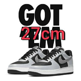 ナイキ(NIKE)のNike AIRFORCE 1 シルバースネーク 27cm フォース1(スニーカー)