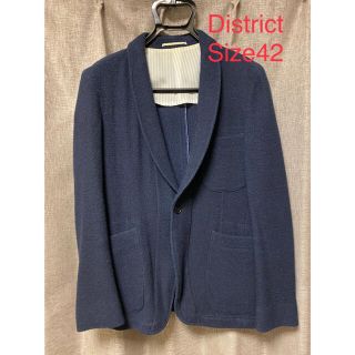 ディストリクト(District)のunited arrows district ウールジャケット　42(テーラードジャケット)