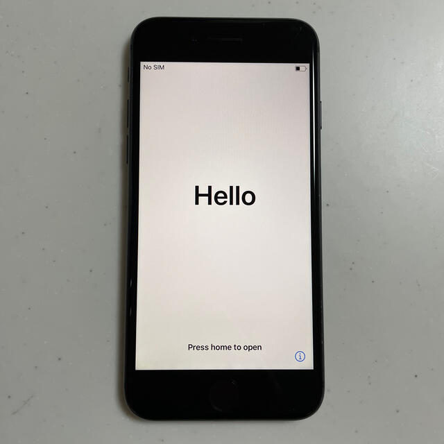 スマートフォン/携帯電話iPhone8 64GB スペースグレー ※touch ID不良SIMロック解除
