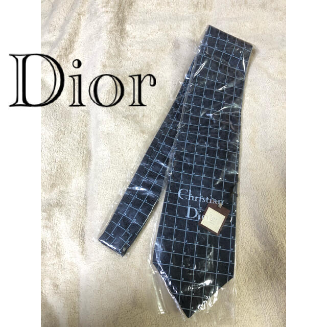 正規 19SS DIOR ディオール ドット タイ ネクタイ