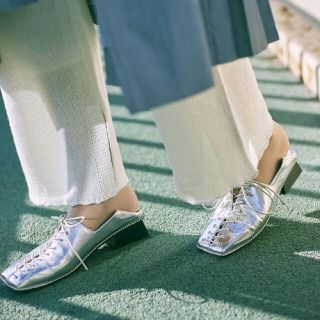 アメリヴィンテージ(Ameri VINTAGE)のAMERI 新品　LACE UP LOAFER(ローファー/革靴)