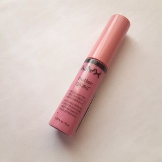 エヌワイエックス(NYX)の未開封♡ NYX バターグロス 青みピンク (リップグロス)