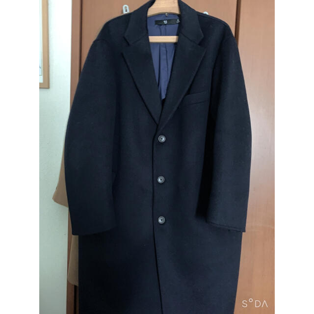 UNIQLO - カシミヤブレンドオーバーサイズチェスターコート 【+J