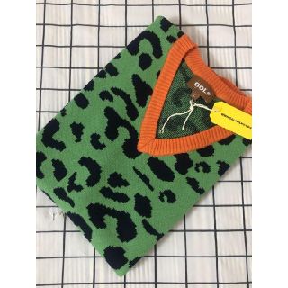 GOLF WANG ヒョウ柄 タンクトップ L ベストの通販 by トクダ's