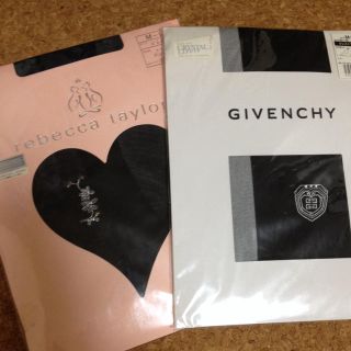 ジバンシィ(GIVENCHY)の未使用ワンポイント黒ストッキング(タイツ/ストッキング)