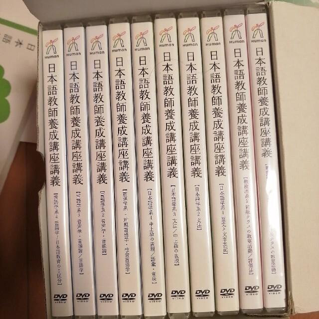 日本語教師養成講座DVD＋日本語教師関係書15冊 エンタメ/ホビーの本(資格/検定)の商品写真