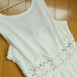 フォーエバートゥエンティーワン(FOREVER 21)の【 sale】FOREVER21 コットンワンピース(ひざ丈ワンピース)