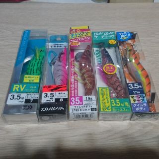 ダイワ(DAIWA)のエギ 3.5号 5本セット(ルアー用品)