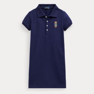 ポロラルフローレン(POLO RALPH LAUREN)の【セール価格】ラルフローレン ブレザーベアメッシュポロドレス　150(ワンピース)