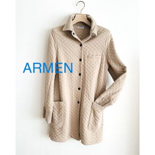 アーメン(ARMEN)のARMEN アーメン コットン キルト シャツカラー ジャケット(その他)