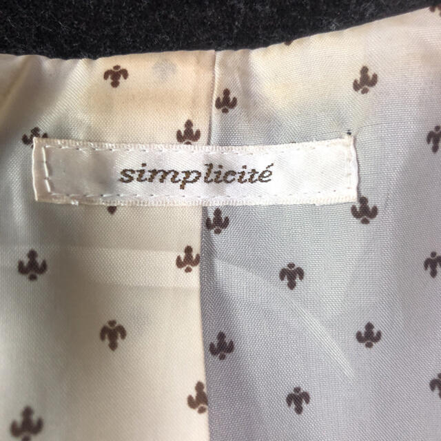 Simplicite(シンプリシテェ)の【simplicity】＊テーラードジャケット ＊ レディースのジャケット/アウター(テーラードジャケット)の商品写真