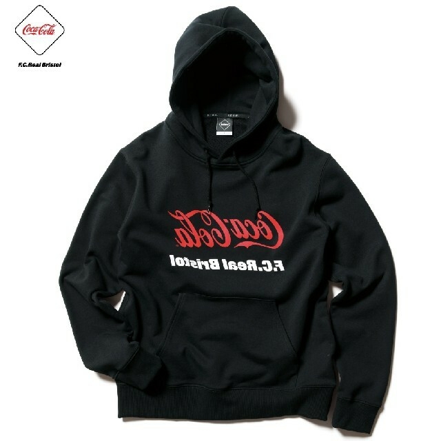 F.C.Real Bristol COCA-COLA パーカー 別注 XL 黒 | tradexautomotive.com