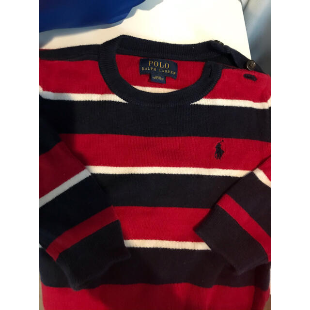 POLO RALPH LAUREN(ポロラルフローレン)のラルフローレン ニット キッズ/ベビー/マタニティのキッズ服男の子用(90cm~)(ニット)の商品写真