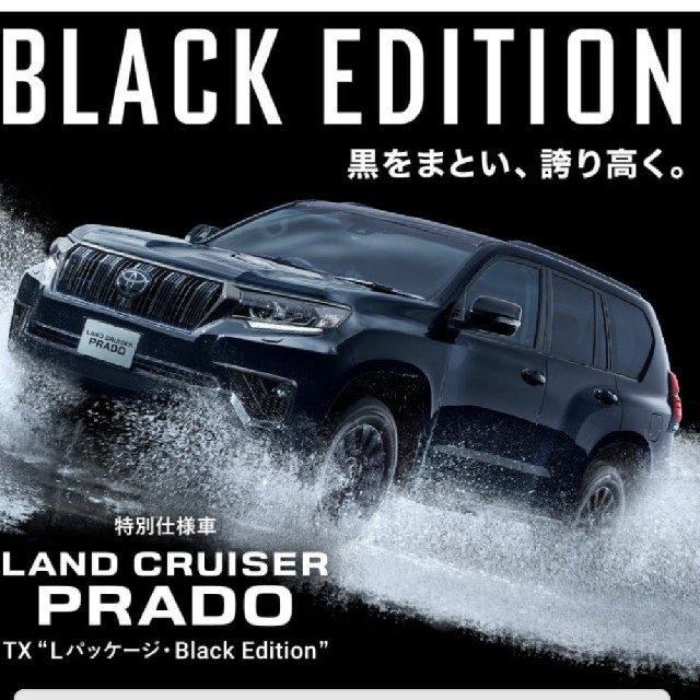 高い素材】 トヨタ - ブラックエディション 新車外し 特別仕様車 後期